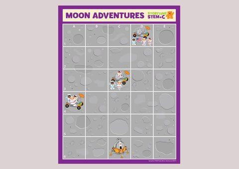 Moon Adventures Vinyl Mat