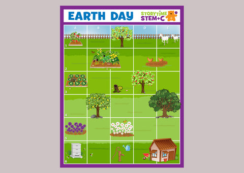 Earth Day Adventures Vinyl Mat