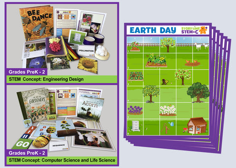 Earth Day Adventures Computer Science Grades PreK-2 - not including Bee-Bots
