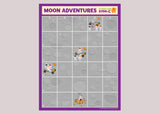 Moon Adventures Vinyl Mat